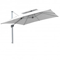 Parasol Shadow 3.3 x 3.3 M Blanc