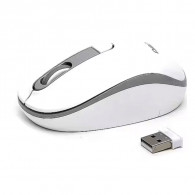Souris Sans Fil Omega OM-220 Blanc & Gris en Tunisie