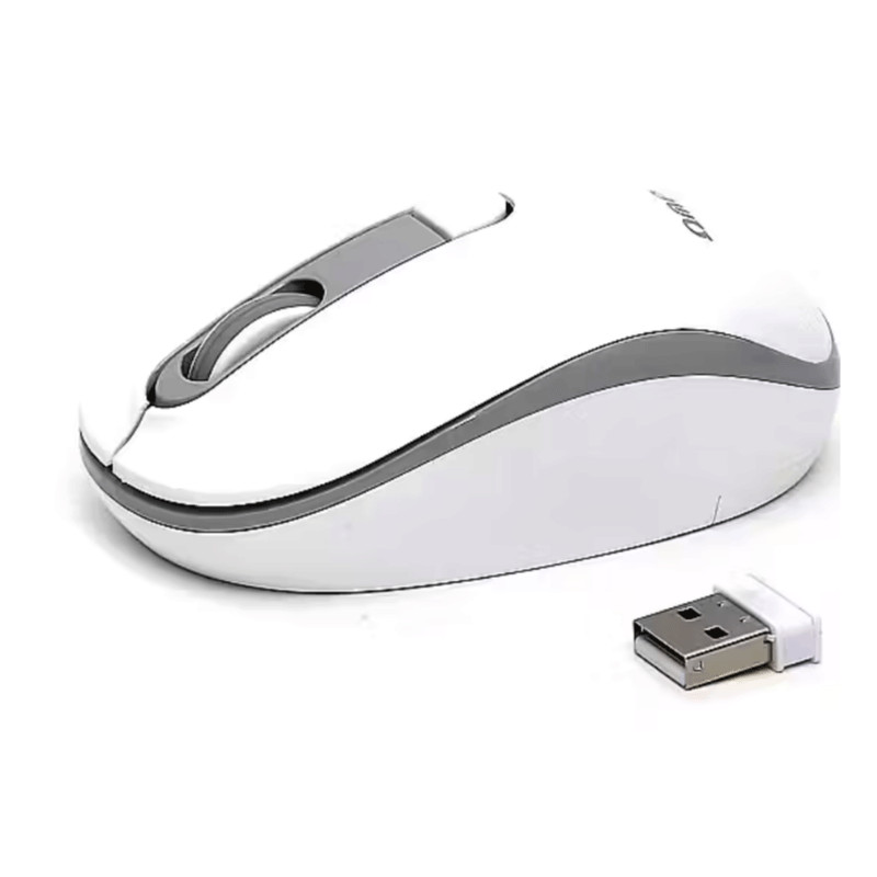 Souris Sans Fil Omega OM-220 Blanc & Gris en Tunisie