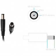 Chargeur Pc Portable Dell 19.5V 3,34A 65W Original Noir en Tunisie