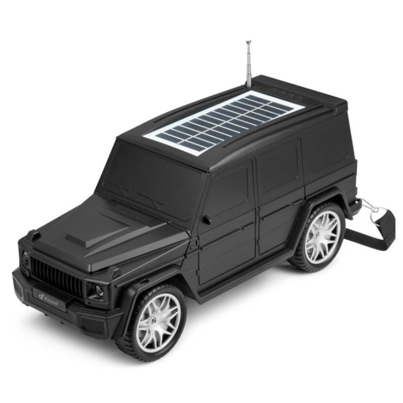 Haut Parleur Sans Fil Kisonli B2 Bluetooth Charge Solaire Noir