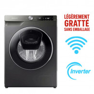 Lave Linge Frontale Samsung Eco Bubble 9Kg Inox WW90T654DLN