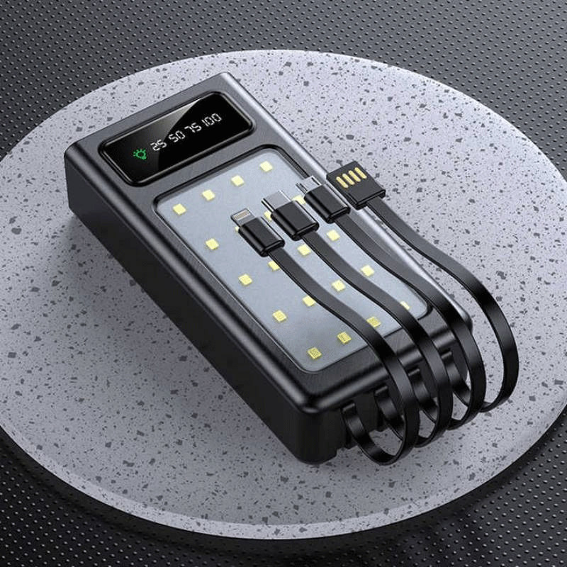 Power Bank Airmez PL309 30000mAh 18W Noir en Tunisie