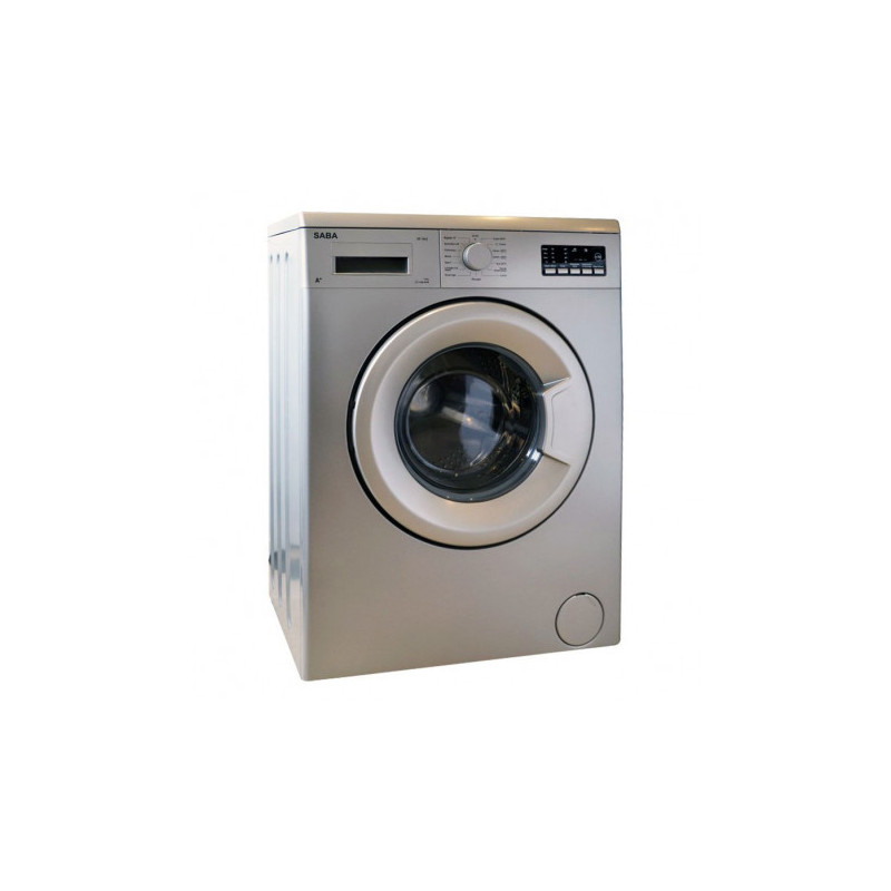 Lave Linge SABA Frontale 7 Kg Silver Lave Linge SABA Frontale 7 Kg Silver