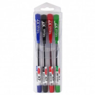 Pochette de 4 Stylos Flair X7 1mm Assorties En Tunisie