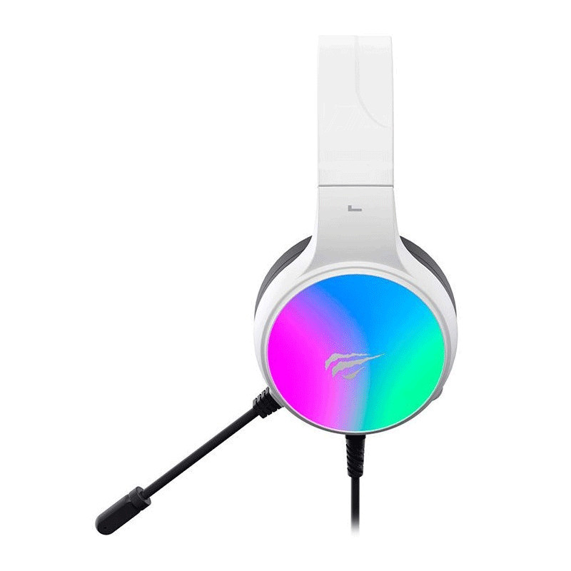 Casque Gaming Filaire Havit H2043U Blanc en Tunisie