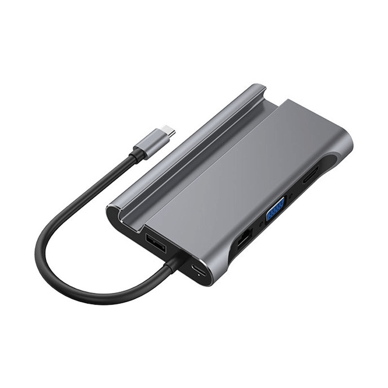 Hub USB Havit 4001 Type C 7en1 Gris EN Tunisie