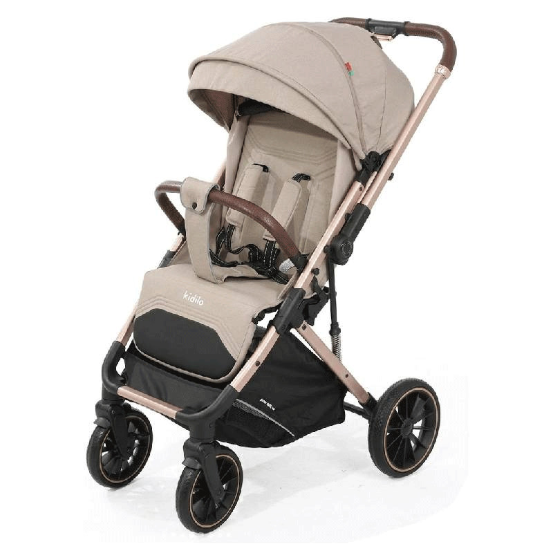 Poussette Bébé Kidilo Pro 6530 Beige