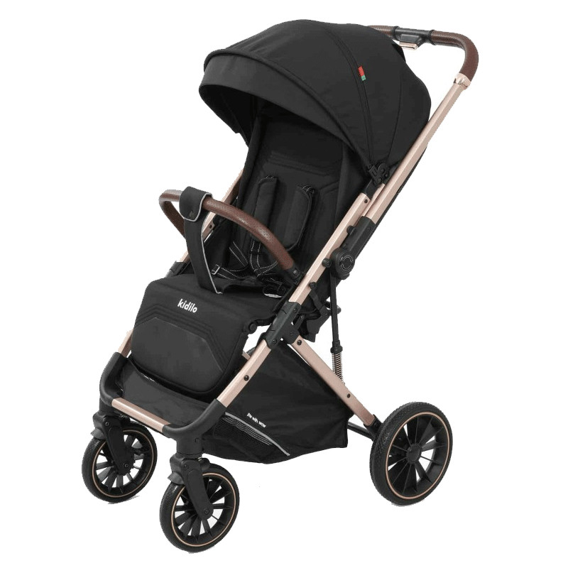 Poussette Bébé Kidilo Pro 6530 Noir
