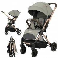 Poussette Bébé Kidilo Mini 6530 Gris en Tunisie