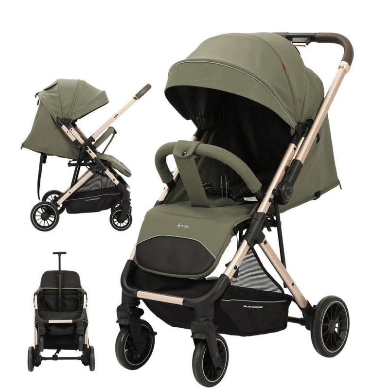 Poussette Bébé Kidilo Mini 6530 Vert en Tunisie
