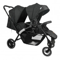 Poussette Jumeaux Kidilo LB200 Noir en Tunisie