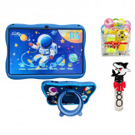 Tablette Pc Kids Educatif 7" 8Go 256Go Bleu