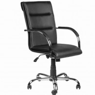 Chaise de Bureau Sedan HD Noir