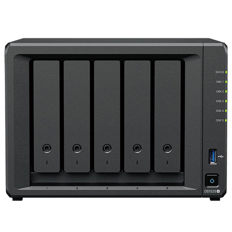 Serveur NAS Synology DiskStation DS1525+ 8Go 5 Baies en Tunisie