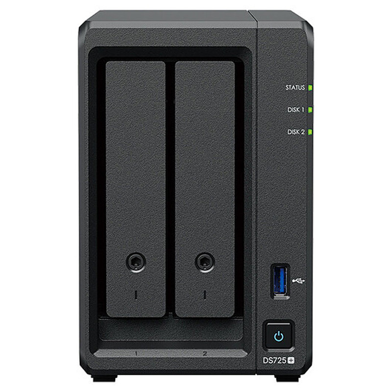 Serveur NAS Synology DiskStation DS725+ 4Go 2 Baies en Tunisie
