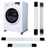 Support Roulant 4 Roues Pour Electroménager Gris