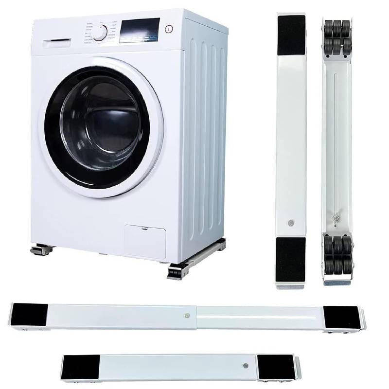 Support Roulant 4 Roues Pour Electroménager Gris