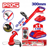 Coupe Herbe sans fil Emtop ELGT203011 20V Rouge en Tunisie