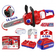 Tronçonneuse à Chaine Emtop ELGA401682 16" Rouge EN Tunisie