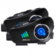 Casque Bluetooth Pour Moto Q28-2X FCG + Caméra Et Enregistreur De Conduite + Interphone Sans Fil Noir En Tunisie