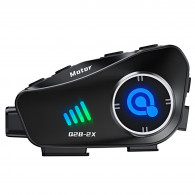 Casque Bluetooth Pour Moto Q28-2X FCG + Caméra Et Enregistreur De Conduite + Interphone Sans Fil Noir En Tunisie
