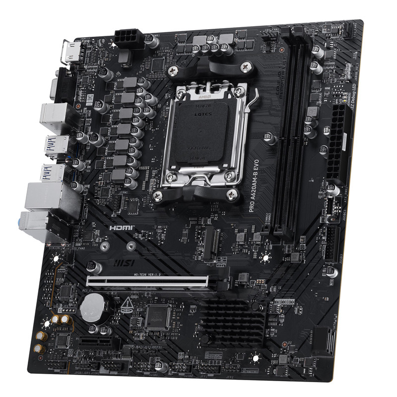 Carte Mère MSI Pro A620AM-B EVO DDR5 AMD AM5 En Tunisie