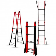 Echelle Pliable 4 Marche Noir en Tunisie