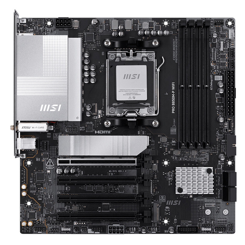 Carte Mère MSI Pro B850M-P Wifi DDR5 AMD AM5 En Tunisie