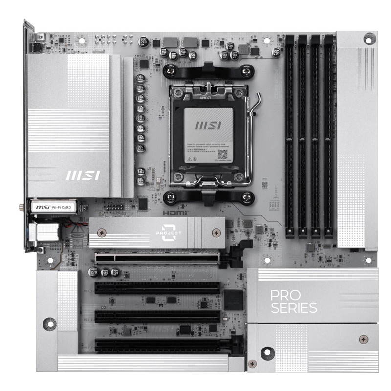 Carte Mère MSI Pro B850M-A Wifi PZ DDR5 AMD AM5 En Tunisie