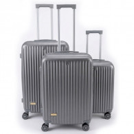 Set De 3 Valises Hund Red HR01 Gris en Tunisie