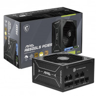 Bloc D'Alimentation Gamer MSI MAG A650GLS PCIE5 80 Plus Gold  Noir En Tunisie