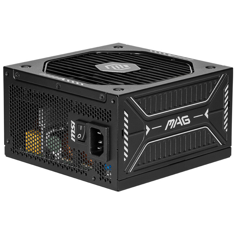 Bloc D'Alimentation Gamer MSI MAG A650GLS PCIE5 80 Plus Gold  Noir En Tunisie