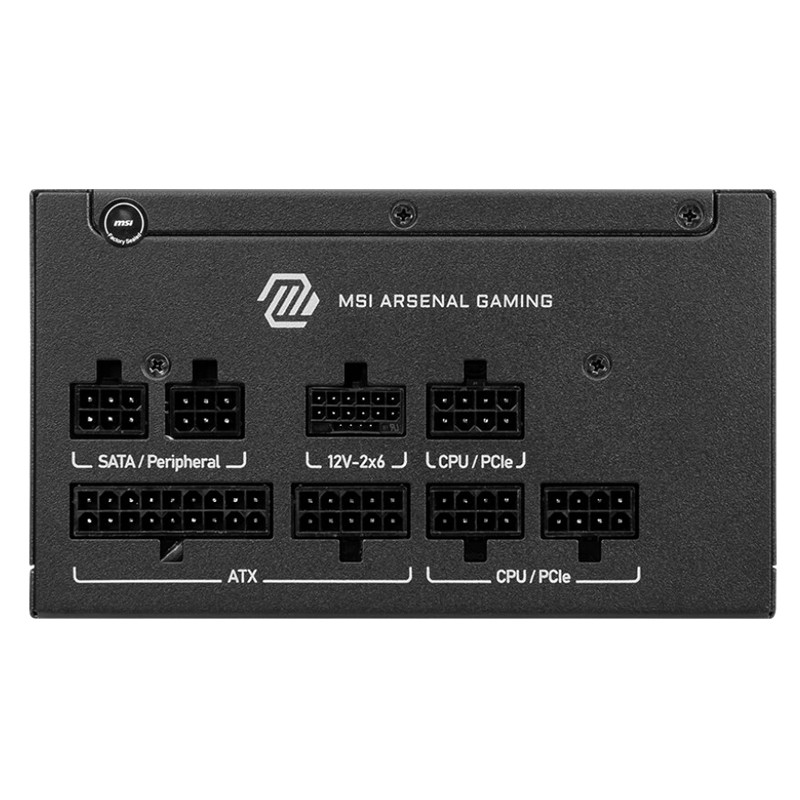 Bloc D'Alimentation Gamer MSI MAG A650GLS PCIE5 80 Plus Gold  Noir En Tunisie