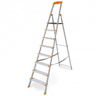 Escabeau Pliable 8 Marches Gris en Tunisie