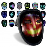 Masque Transformable LED FCG Noir en Tunisie