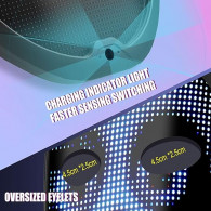 Masque Transformable Bluetooth LED FCG Noir en Tunisie