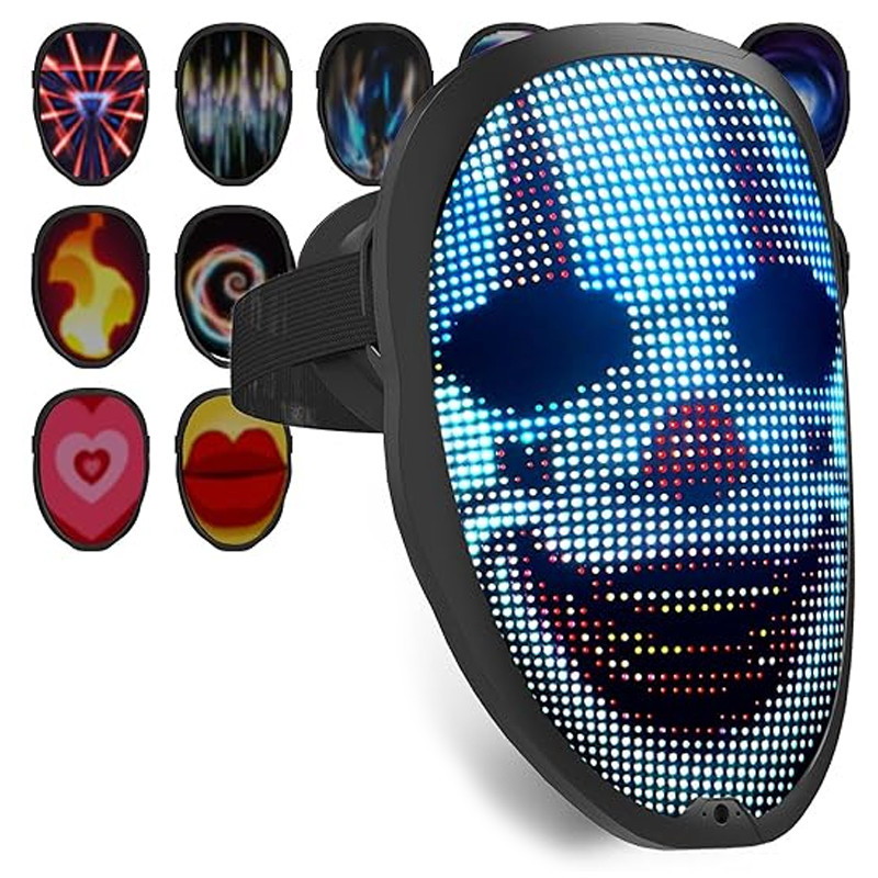 Masque LED Transformable Bluetooth FCG Noir