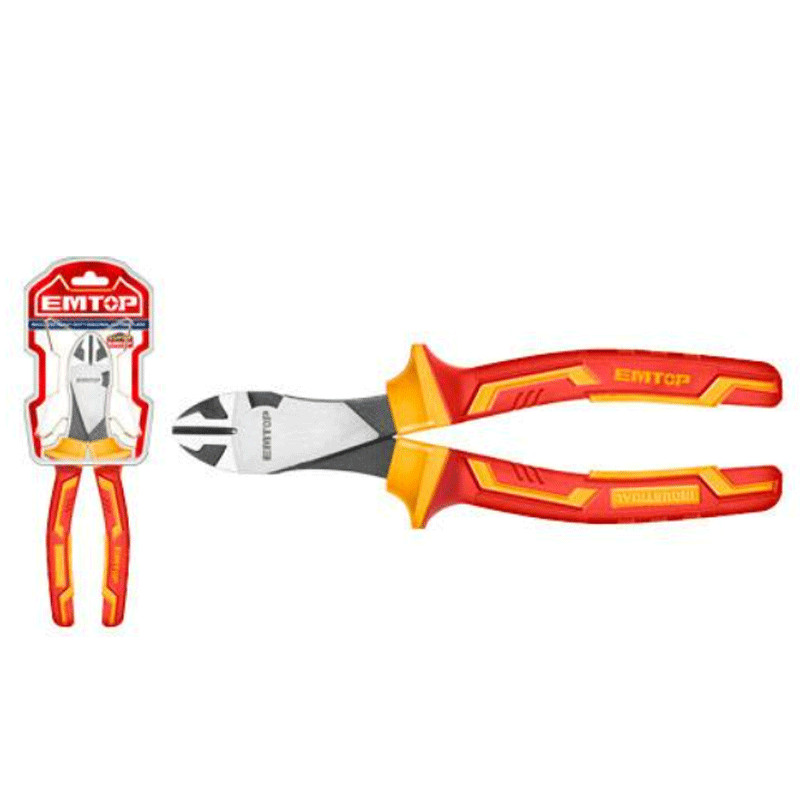 Pince universelle Emtop EPLRHD0731 7"/180 mm Rouge en Tunisie