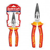 Pince à Long Nez Emtop EPLRL0831 8"/200 mm Rouge EN Tunisie