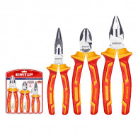 Jeu De 3 Pinces Emtop EPLS0331 6"/8" mm Rouge en Tunisie