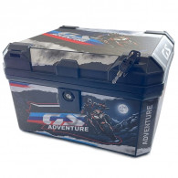 Valise à Outil De Moto FCG Aventure Avec Code 55L Bleu en Tunisie