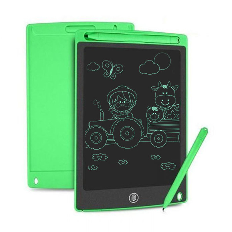 Ardoise Magique LCD 8.5'' Pour Enfant Vert