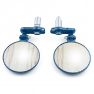 Rétroviseur Universel Moto FCG Embou Guidon Rond 20 Bleu en Tunisie