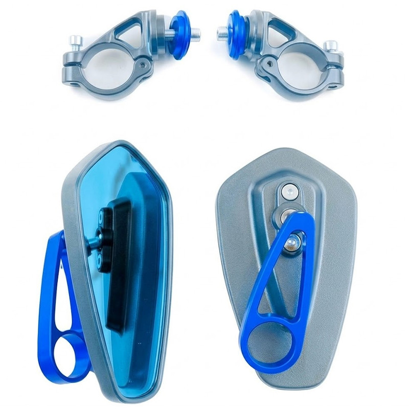 Rétroviseur Universel Moto Honda Embou Guidon CBF600 Gris