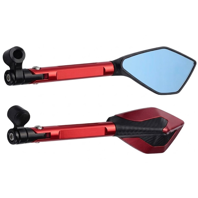 Rétroviseur Universel Moto Yamaha Mo T-MAX 2817 Rouge