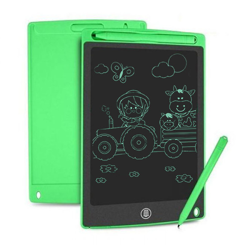 Ardoise Magique LCD 12'' Pour Enfant Vert