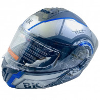 Casque Intégral Certifié Moto FCG 02 L Bleu en Tunisie