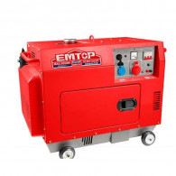 Groupe Electrogène Diesel Insonnorisé Emtop EDGRS531 5,0 kW  en Tunsiie