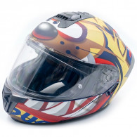 Casque Intégral Certifié Moto FCG 01 L Multi Couleur en Tunisie